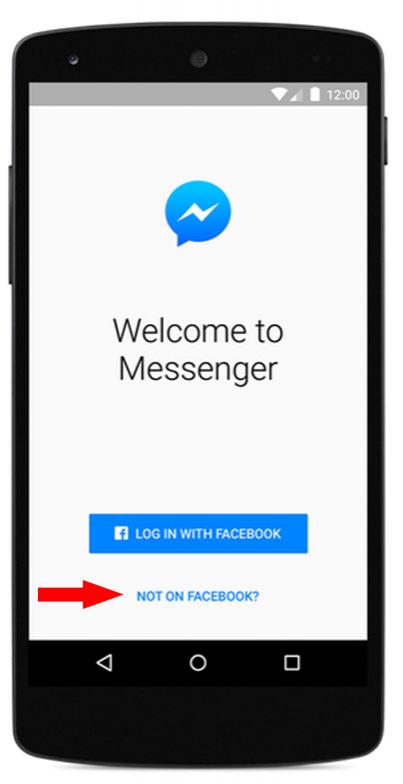 Sign up messenger Get Messenger