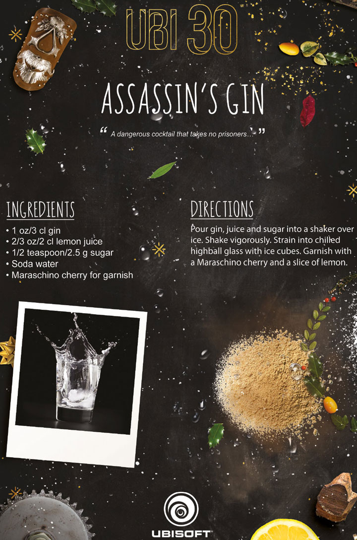 5 Cocktail Recipes Based On Classic Ubisoft Video Games