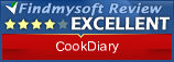 CookDiary Findmysoft award