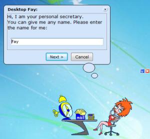 Enlarge Desktop Fay Screenshot