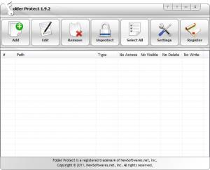 Enlarge Folder Protect Screenshot