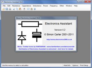 Enlarge Electronics Assistant Screenshot