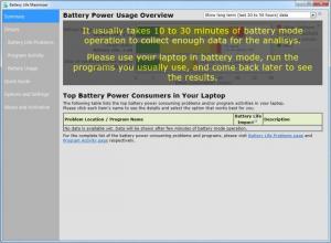 Enlarge Battery Life Maximizer Screenshot