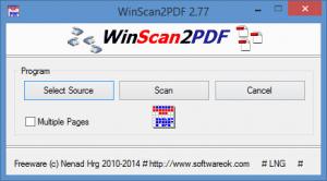 Enlarge WinScan2PDF Screenshot