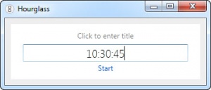 Hourglass Is A Free Desktop Countdown Timer For Windows 10 133693