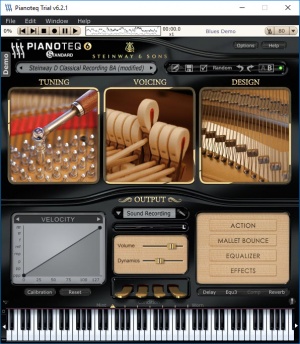 Enlarge Pianoteq Screenshot