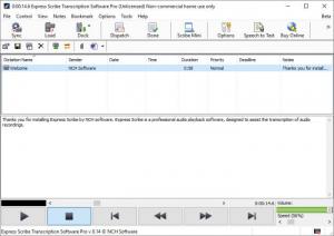 Enlarge Express Scribe Transcription Software Screenshot