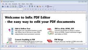 Enlarge Infix PDF Editor Screenshot