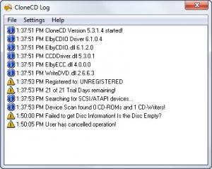 Enlarge CloneCD Screenshot
