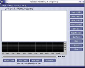Enlarge Kazi Sound Recorder Screenshot