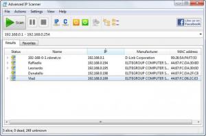 Enlarge Advanced IP Scanner Screenshot