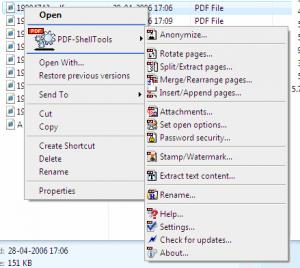 Enlarge PDF- ShellTools Screenshot