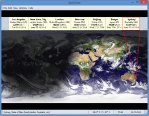Enlarge EarthTime Screenshot