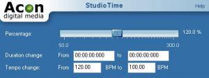 Enlarge Studio  Time Screenshot