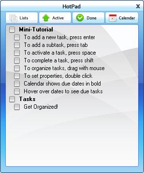 Enlarge HotPad Screenshot